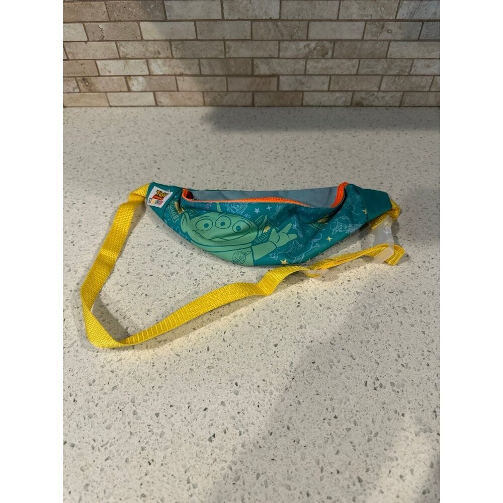 Disney Parks WDW‎ Toy Story Land Green Alien Fanny Pack Kids Waist Bag Buckle